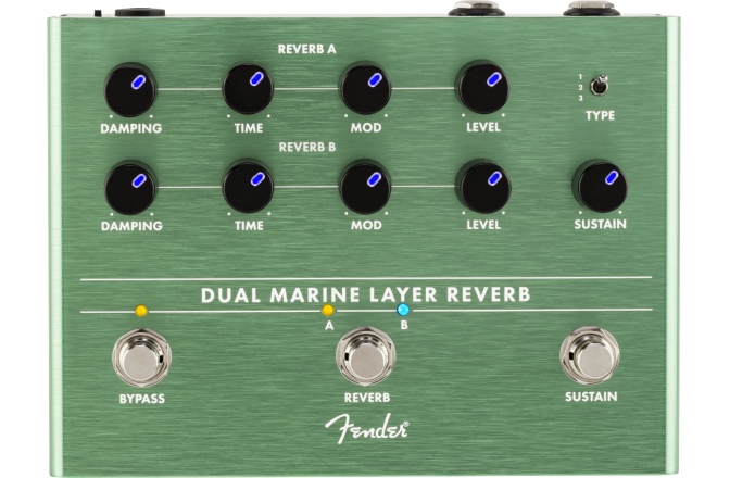 Pedală de Efect pentru Chitară Fender Dual Marine Layer Reverb