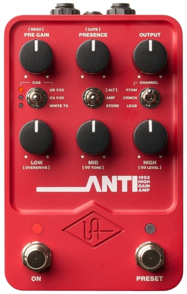 Universal Audio UAFX ANTI 1992 High Gain Amp