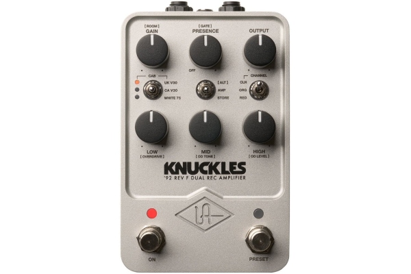 UAFX Knuckles 92 Dual Rec Amplifier UAFX Knuckles 92 Dual Rec Amplifier