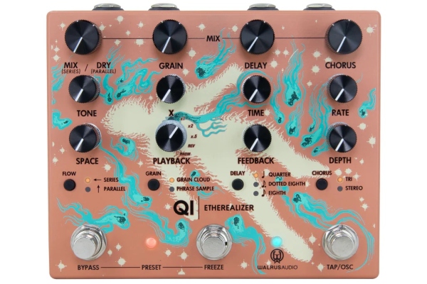 Walrus Audio Qi Etherealizer Terracotta