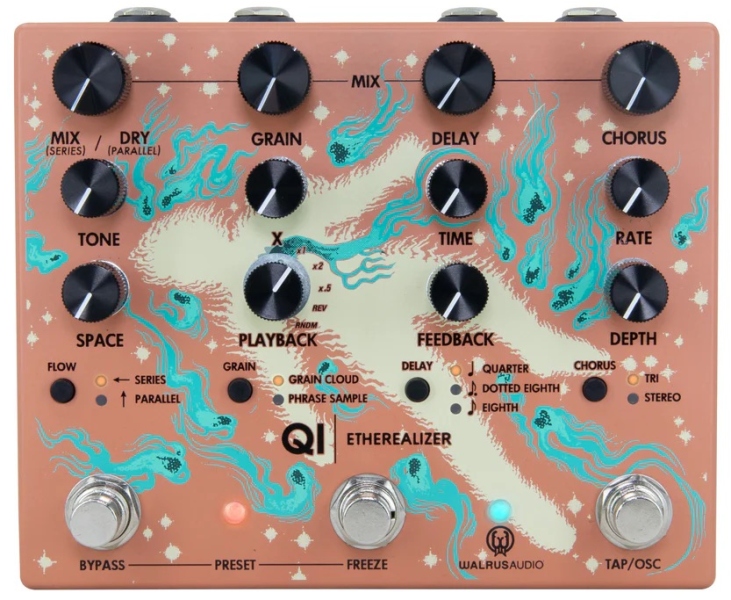 Walrus Audio Qi Etherealizer Terracotta