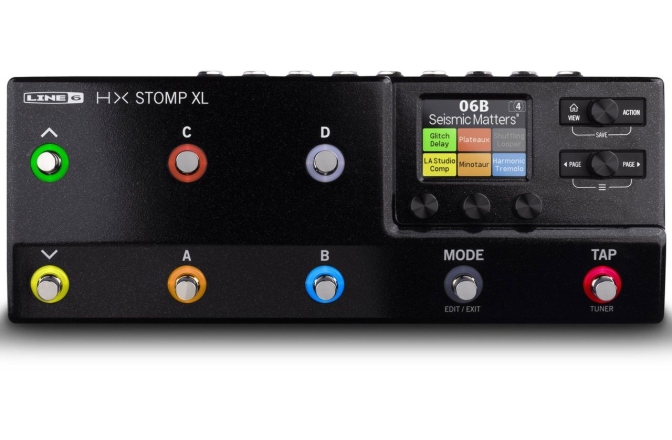 Pedală multiefect chitară electrică Line6 HX Stomp XL