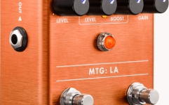 Pedală pentru chitară electrică Fender MTG: LA Tube Distortion