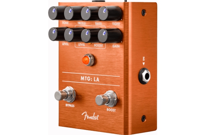 Pedală pentru chitară electrică Fender MTG: LA Tube Distortion