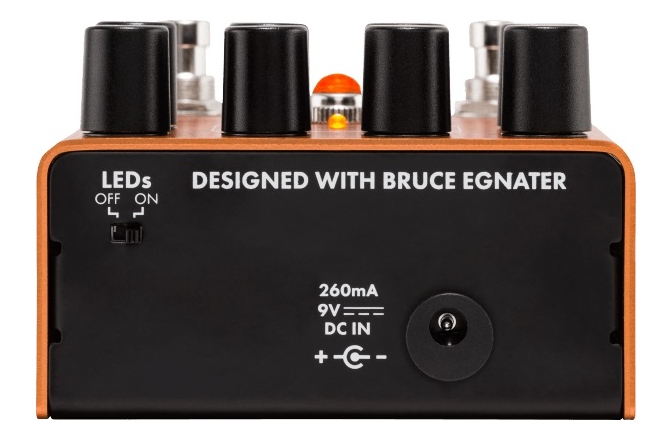 Pedală pentru chitară electrică Fender MTG: LA Tube Distortion