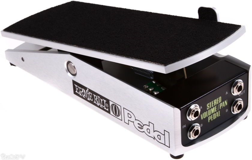 Pedala stereo de volum/pan pentru chitara Ernie Ball Volume Stereo 500K