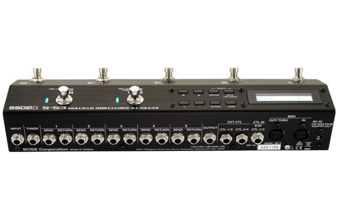 Pedalier de comanda Boss ES-5 Effects Switching System