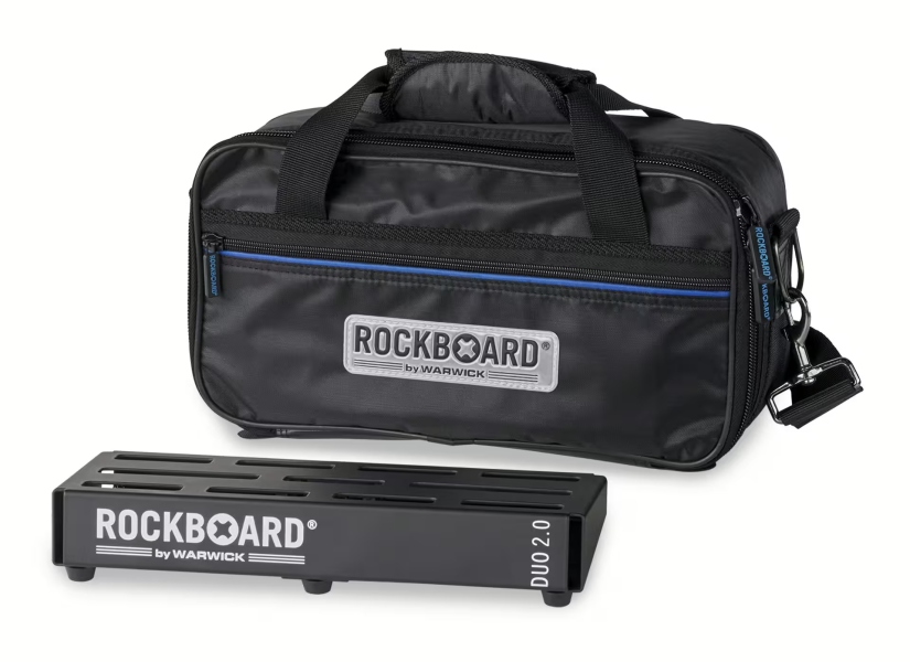 RockBoard DUO 2.0 Pedalboard with Gig Bag