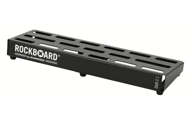 Pedalier efecte RockBoard DUO 2.1 Pedalboard with Flight Case