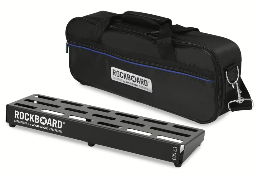RockBoard DUO 2.1 Pedalboard with Gig Bag