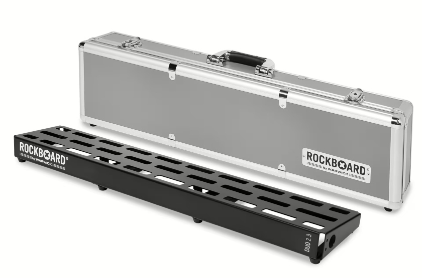 RockBoard DUO 2.3 Pedalboard with Flight Case