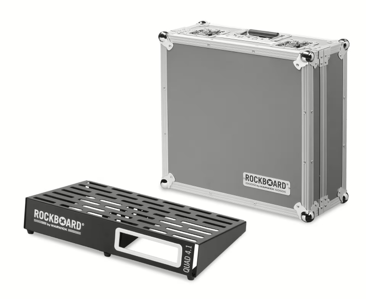 RockBoard QUAD 4.1 Pedalboard with Flight Case
