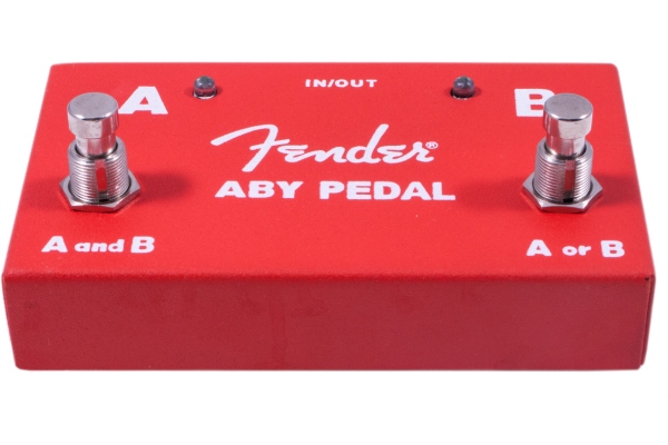 Fender 2-Switch ABY Pedal Red
