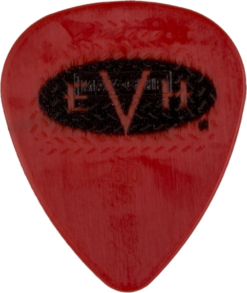 EVH Signature Picks Red/Black .60 mm 6 Count