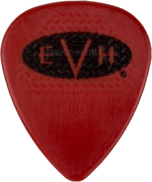EVH Signature Picks Red/Black 1.00 mm 6 Count