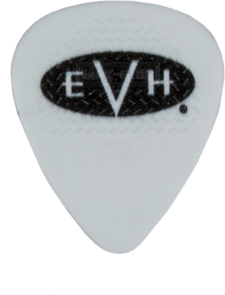 EVH Signature Picks White/Black .73 mm 6 Count