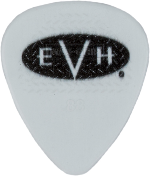 EVH Signature Picks White/Black .88 mm 6 Count