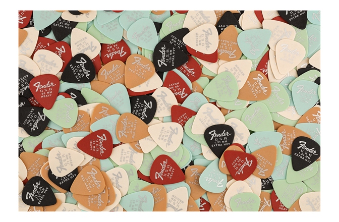 Pene de Chitară Fender Dura-Tone 351 Shape .58 Surf Green 12-Pack