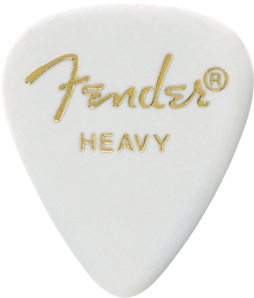 Fender White 351 Shape Heavy (12)