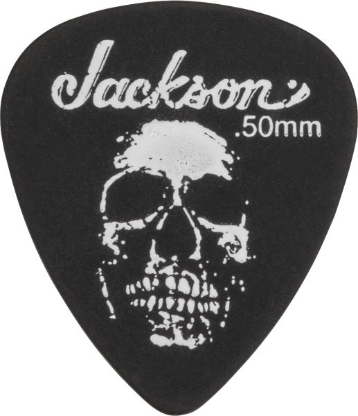 Jackson 451 Skull Picks Black Thin .50mm