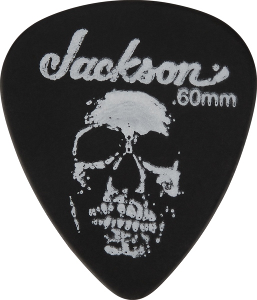 Jackson 451 Skull Picks Black Thin/Med .60mm
