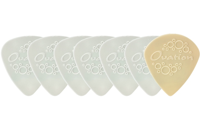 Pene de chitara Ovation Pene 0,38 mm pure white