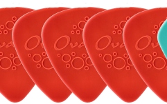 Pene de chitara Ovation Pene 0,73 mm red
