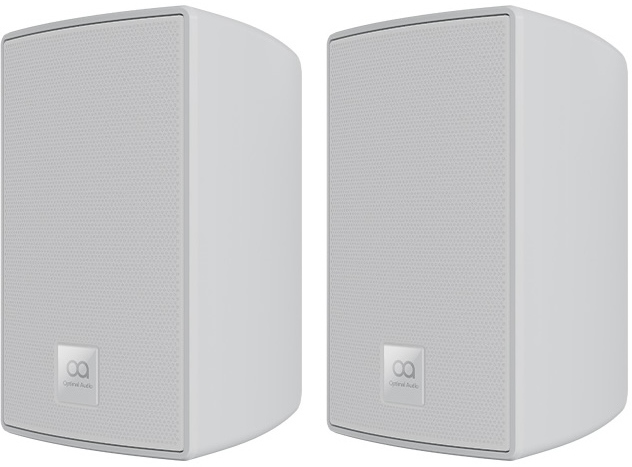 Optimal Audio CUBOID 3 White Pair
