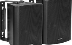 Pereche de difuzoare active cu 2 căi și cu woofer de 5". Omnitronic ALP-5A Active Speaker Set black