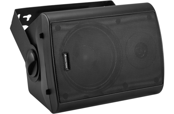 Pereche de difuzoare active cu 2 căi și cu woofer de 5". Omnitronic ALP-5A Active Speaker Set black