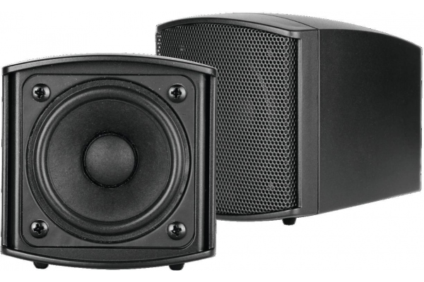 Omnitronic OD-2 Wall Speaker 8Ohms black 2x
