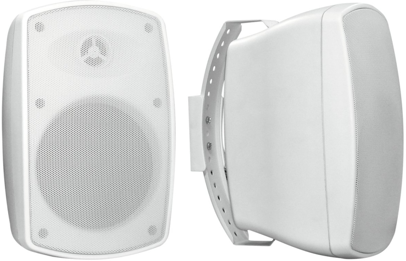 Omnitronic OD-4 Wall Speaker 8Ohms white 2x