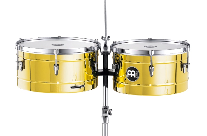 Pereche de timbale Meinl Marathon Series Timbales - Brass