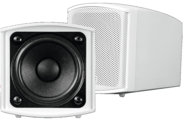 Omnitronic OD-2 Wall Speaker 8Ohms white 2x