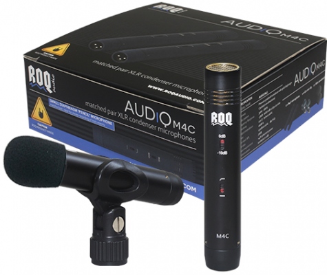 ROQ Audio M4C-B XLR Pack