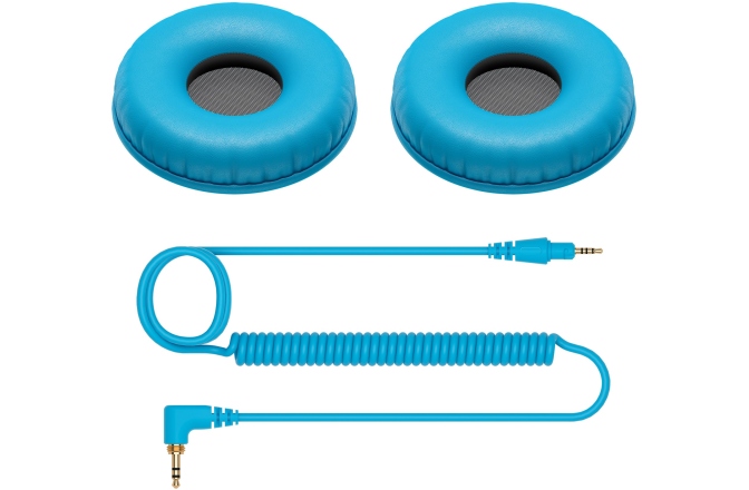 Pernițe și Cablu Spiralat pentru Căști HDJ-CUE1 Pioneer DJ HC-CP08-L