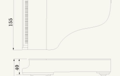 Pian acustic de nivel avansat Yamaha C7X PE