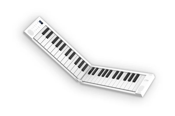 Carry-On Folding Piano 49 Keys White