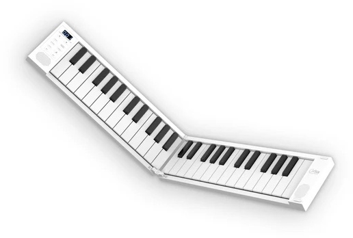 Carry-On Folding Piano 49 Keys White