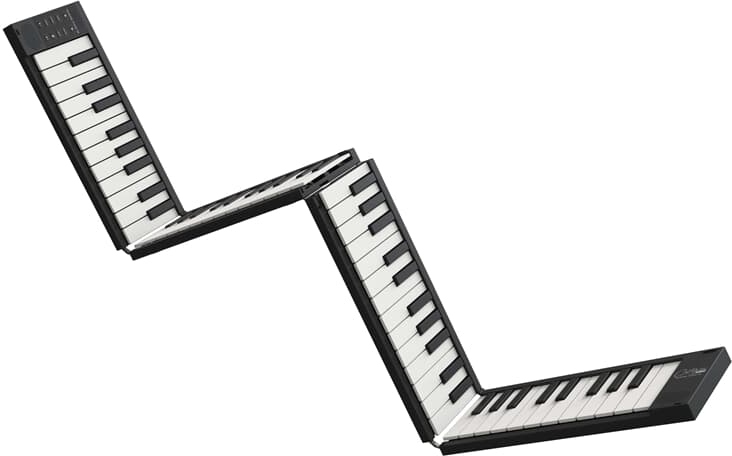 Carry-On Folding Piano 88 Black