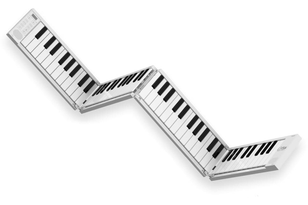 Carry-On Folding Piano 88 Keys White