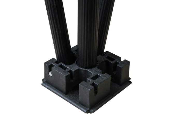 Picioare scenă Alustage Spider Riser 1x1 60cm Black