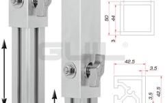 Picior platformă scenă GUIL PTA-440/40-60 Telescopic Foot