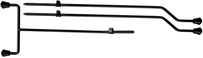 Latin Percussion RAW Gong Tom Leg Pack - LP1614 LP1616 LP1618 Street Can Negru (powder coated)