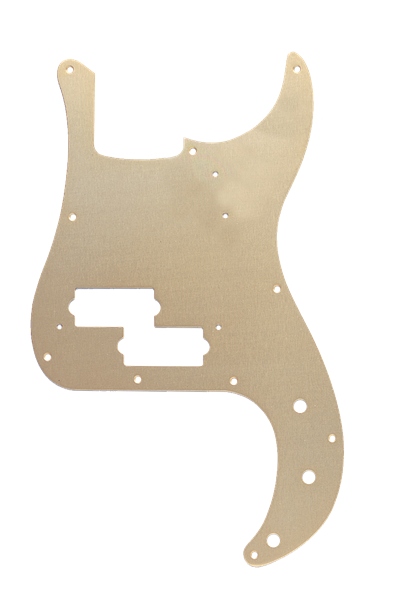 Fender Pickguard '57 Precision Bass 10-Hole Mount Gold