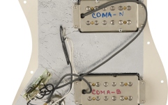 Pickguard Fender Custom ML CuNiFe Wide-Range Humbucker Pre-Wired Stratocaster Pickguard