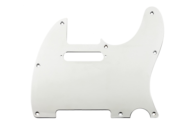 Pickguard  Fender Pickguard Telecaster 8-Hole Mount Chrome-Plated 1-Ply