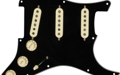 Pickguard  Fender Pre-Wired Strat Pickguard Custom Shop Texas Special SSS Black 11 Hole PG