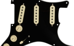 Pickguard  Fender Pre-Wired Strat Pickguard Original '57/'62 SSS Black 11 Hole PG