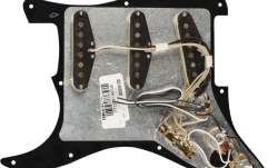 Pickguard  Fender Pre-Wired Strat Pickguard Original '57/'62 SSS Black 11 Hole PG